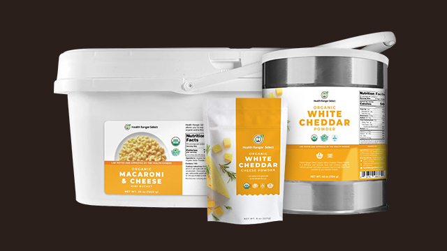 Cheddar Cheese Powder and Macaroni and Cheese