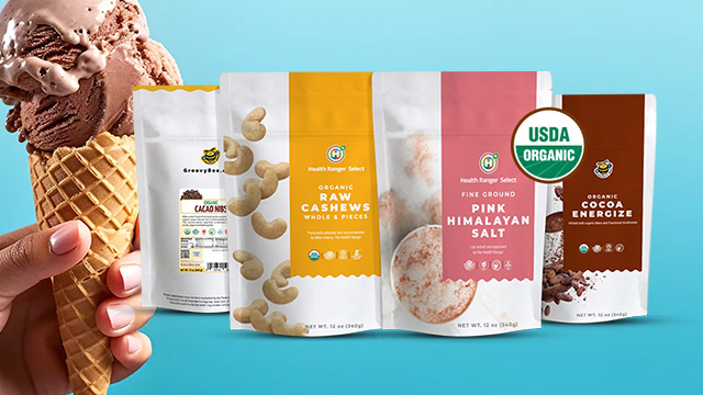 Non-Dairy Chocolate Ice Cream Kit