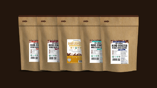 Organic Hand-Roasted Whole Bean Coffee