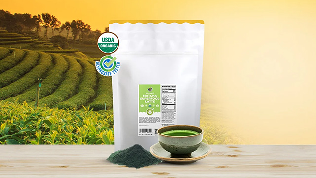Organic Matcha Superfood Latte